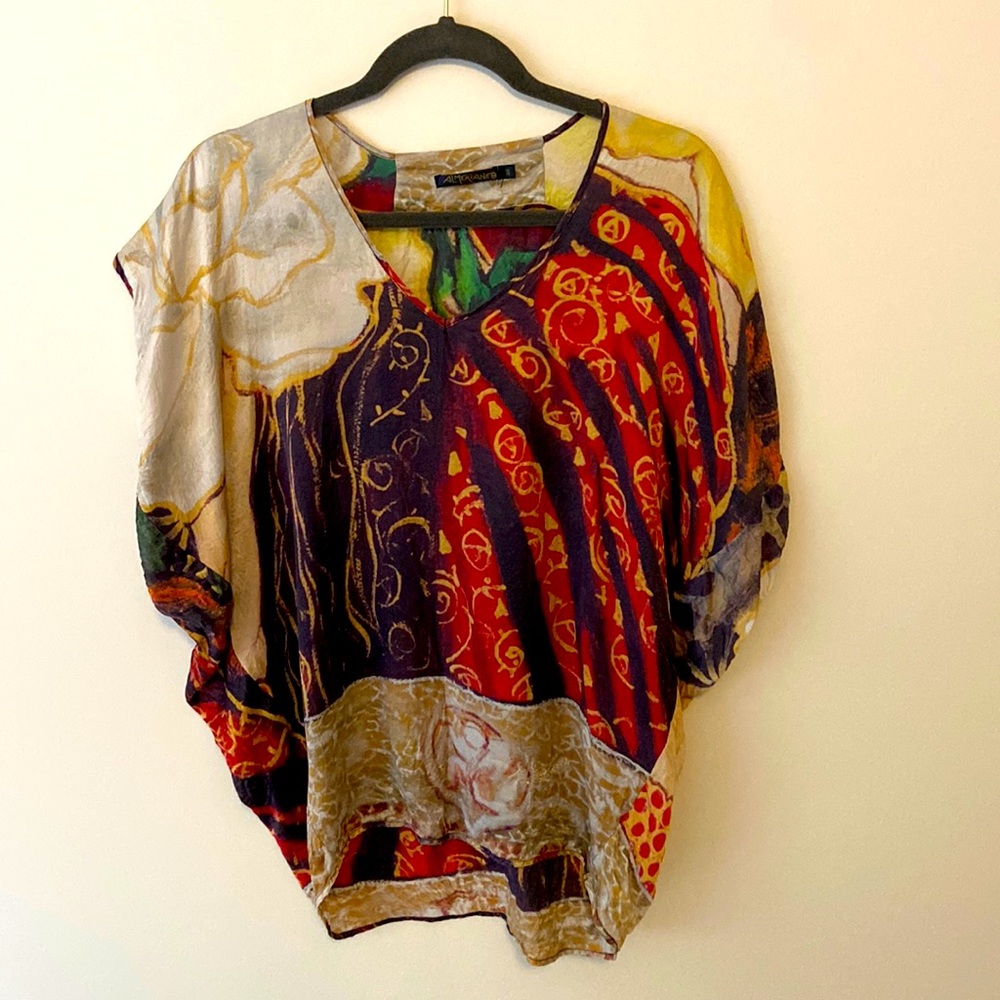 Almeriane 100% silk blouse.